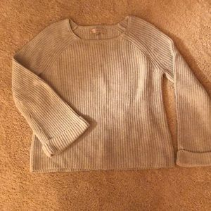 LOFT gray sweater